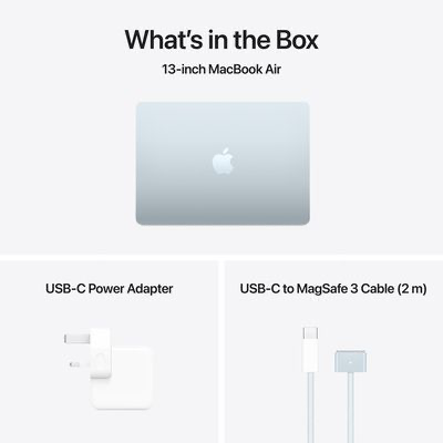 Apple MacBook Air M4 13-inch (2025) – 10-core CPU / 16GB RAM / 256GB SSD / 8-core GPU / macOS Sequoia / Arabic English /English Keyboard / Midnight / Middle East Version - Mobile catalyst