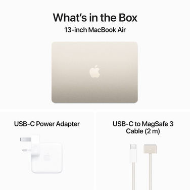 Apple MacBook Air M4 13-inch (2025) – 10-core CPU / 16GB RAM / 256GB SSD / 8-core GPU / macOS Sequoia / Arabic English /English Keyboard / Midnight / Middle East Version - Mobile catalyst