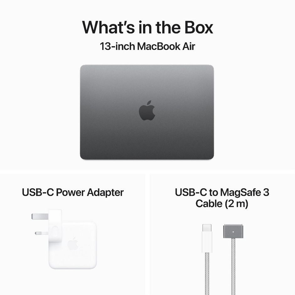 Apple MacBook Air M4 13-inch (2025) – 10-core CPU / 16GB RAM / 256GB SSD / 8-core GPU / macOS Sequoia / Arabic English /English Keyboard / Midnight / Middle East Version - Mobile catalyst