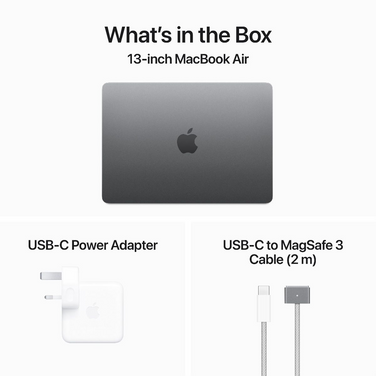 Apple MacBook Air M4 13-inch (2025) – 10-core CPU / 16GB RAM / 256GB SSD / 8-core GPU / macOS Sequoia / Arabic English /English Keyboard / Midnight / Middle East Version - Mobile catalyst