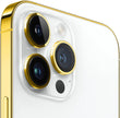 Caviar Luxury 24K Gold Plated Frame Customized iPhone 16 Pro Max 512GB Storage Apple iOS Nano + Esim Middle East Version Desert Titanium | 16ProMaxSideGold - Mobile catalyst