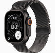 Apple Watch Ultra 3 GPS + Cellular, 49mm Natural Titanium Case with Light Blue Alpine Loop - Large