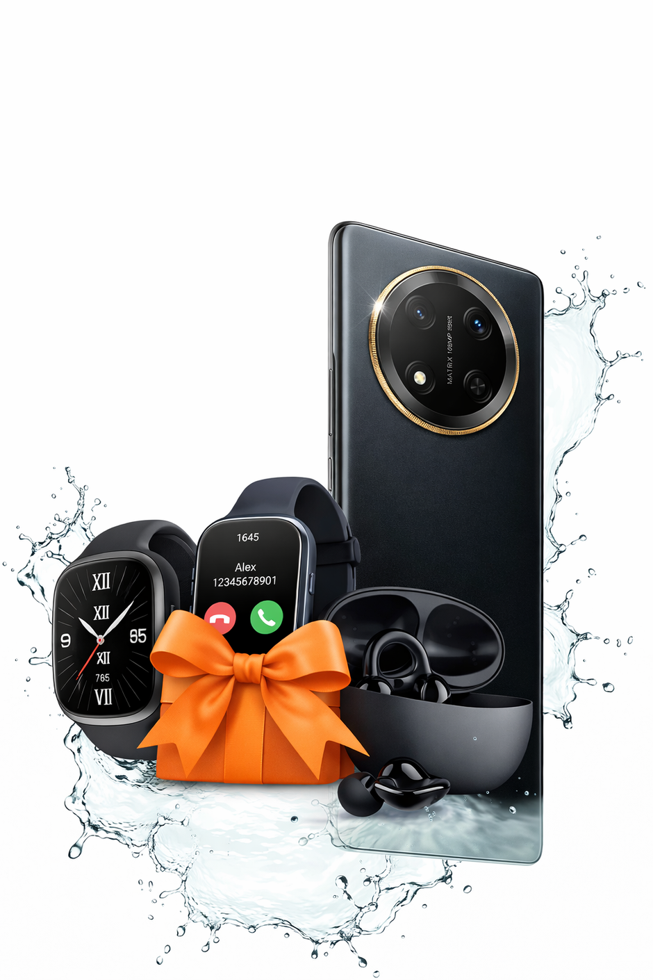 HONOR X9C 5G Smartphone (12GB RAM, 256GB Storage) – Free Smartwatch & Wireless Earbuds