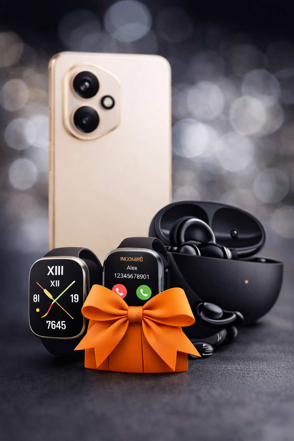 HONOR 400 5G 256GB – Meteor Silver | Free Gifts (Smartwatch + Earbuds)