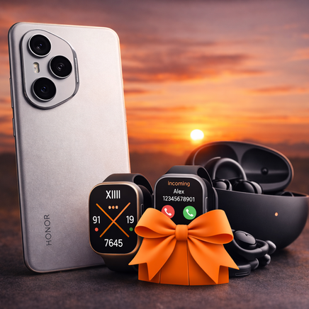 HONOR 400 Pro 5G 512GB – Midnight Black | Free Gifts (Smartwatch + Earbuds)