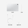 Samsung تابلت Galaxy Tab S11 - 128GB واي فاي، فضي