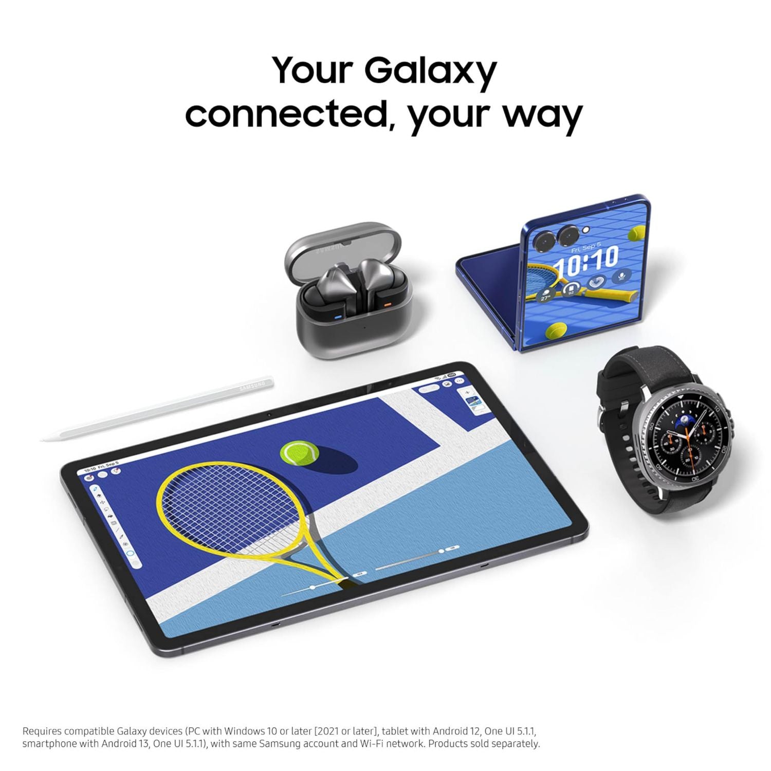Samsung تابلت Galaxy Tab S11 - 128GB واي فاي، فضي