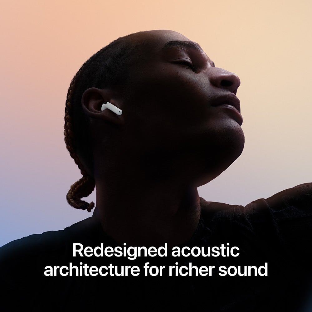 Apple AirPods 5 Active Noise Cancellation USB-C Charging Case - White (MKFW4ZE/A)