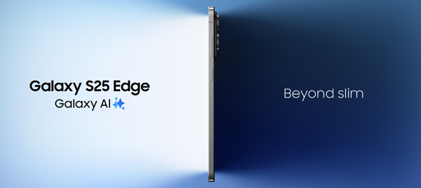 Samsung Galaxy S25 Edge 5G - 256GB 12GB RAM - Dual SIM