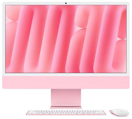 iMac 24-inch Retina 4.5K Display, M4 Chip 8-Core CPU 8-Core GPU Processor 16GB RAM 256GB SSD macOS English Pink