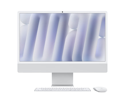iMac 24-inch Retina 4.5K Display, M4 Chip 8-Core CPU 8-Core GPU Processor 16GB RAM 256GB SSD macOS English Silver