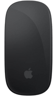 Apple Magic Mouse 3, Multi-Touch Surface, Wireless and Rechargeable, Bluetooth, Works with Mac or iPad, Woven USB Type-C to Lightning Cable, Black | MMMQ3