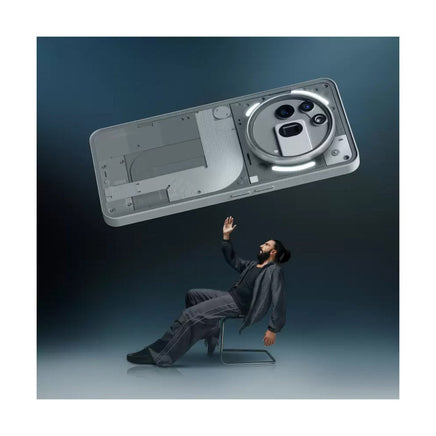 Nothing Phone 3A Pro 5G Smartphone, Grey, 256 GB