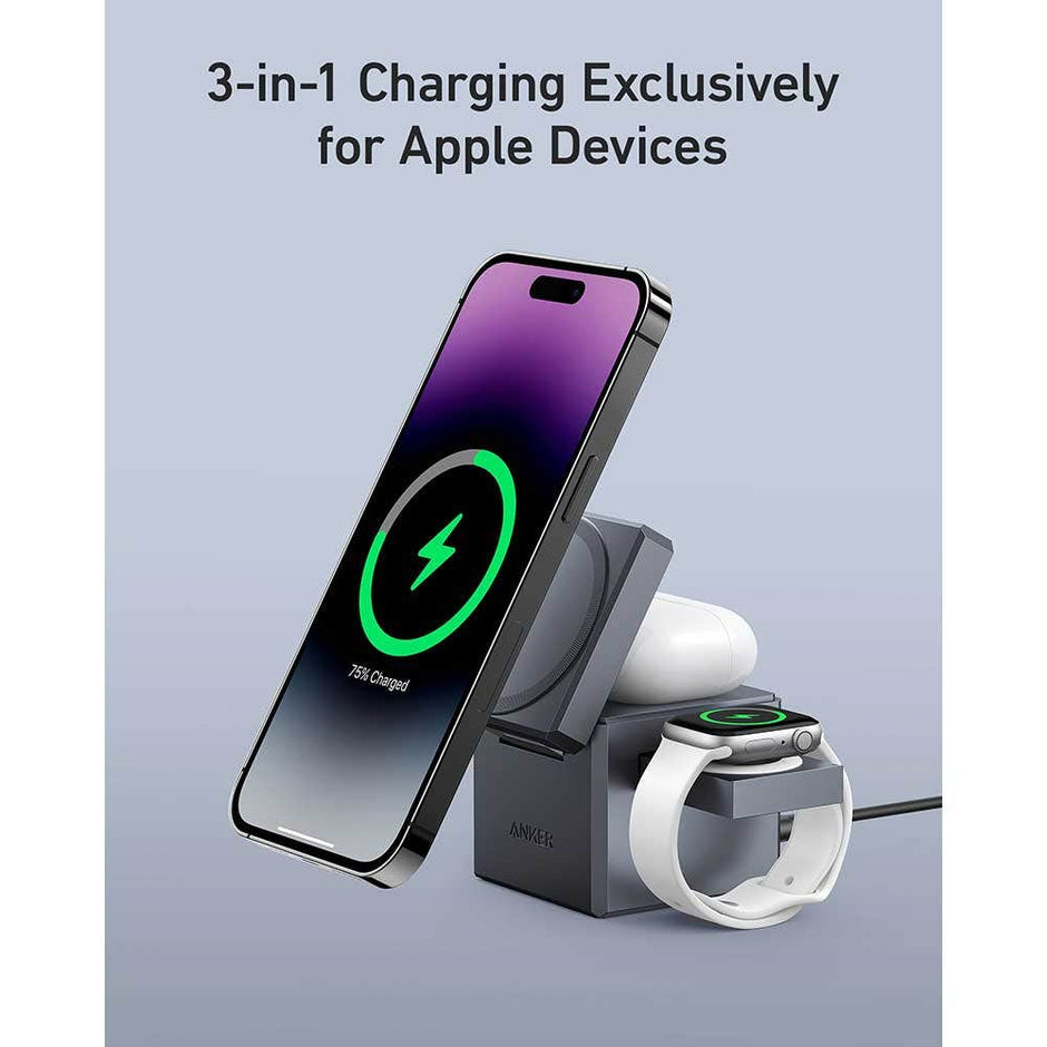 Anker 3 in 1 cube with Magsafe (Y1811KA1)